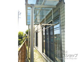 のテラス屋根 エフルージュグランZERO テラスタイプ 積雪〜20cm対応 施工例