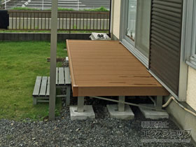 のウッドデッキ リウッドデッキ 200 施工例
