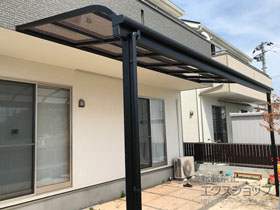 のテラス屋根 スピーネ R型 テラスタイプ 単体 積雪〜20cm対応 施工例