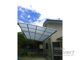 のカーポート ネスカR (ラウンドスタイル) 積雪〜20cm対応 施工例