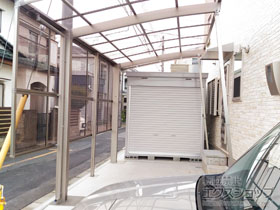 のカーポート ネスカR (ラウンドスタイル) 積雪〜20cm対応 施工例