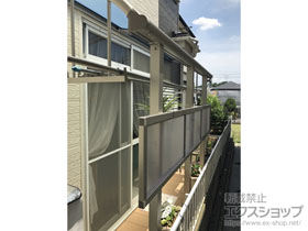 のテラス屋根 ヴェクターテラス R型 テラスタイプ 単体 積雪〜20cm対応 施工例