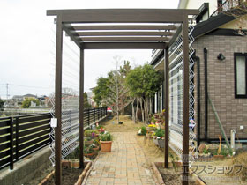 のフェンス・柵 トレメッシュ シングル 施工例