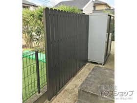 のフェンス・柵 タテイタスタイル 90サイズ 隙間10mm（ベーシック仕様） 施工例
