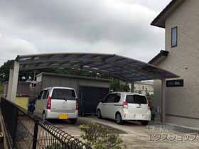 のカーポート レイナトリプルポートグラン　積雪〜20cm対応 施工例