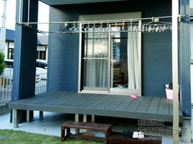 のウッドデッキ リウッドデッキ 200 施工例