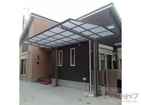 のカーポート フーゴF (フラットスタイル) 積雪〜20cm対応 施工例