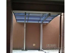 Value Selectのサイクルポート・自転車置き場 プレシオスポート ミニ 積雪～20cm対応 施工例