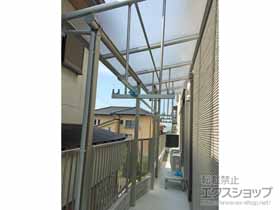 のテラス屋根 ヴェクターテラス F型 テラスタイプ 単体 積雪〜20cm対応 施工例