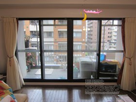 の二重窓（内窓） インプラス ダストバリア仕様 引違い窓 2枚建 施工例