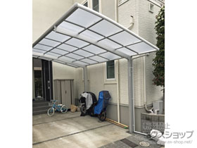 のカーポート ネスカR (ラウンドスタイル) 積雪〜20cm対応 施工例