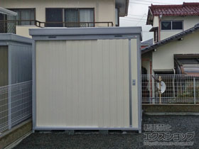 の物置・屋外倉庫 ネクスタ 一般型 2210×1790×2020 NXN-40S-FW 施工例