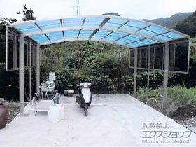 のカーポート レイナツインポートグラン　積雪〜20cm対応 施工例