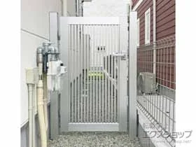 シンプレオ門扉2型 縦格子 片開きの施工例一覧 | 門扉ならエクス シンプレオ門扉2型 縦格子 片開きの施工例一覧 | 門扉ならエクス