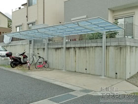 のカーポート ソリッドポート 縦連棟 積雪〜20cm対応 施工例