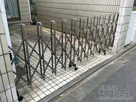 のカーゲート トリップゲート RB型 ノンレール 片開き 38Ｓ 施工例