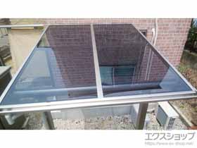 のテラス屋根 プレシオステラス F型 テラスタイプ 単体 積雪〜20cm対応 施工例