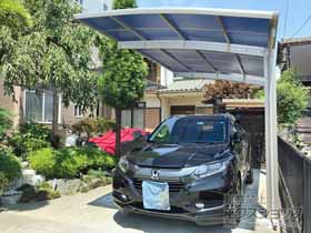 のカーポート レイナポートグラン　積雪〜20cm対応 ※外観右側設置 施工例