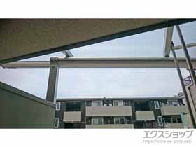 のバルコニー・ベランダ屋根 ヴェクターテラス F型 1500 屋根タイプ 単体 積雪〜50cm対応 施工例