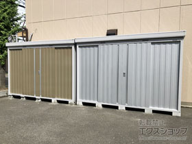 の物置・屋外倉庫 ネクスタ 一般型 3050×950×2020 NXN-29S-FS 施工例