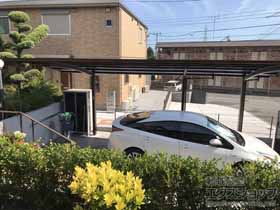 のカーポート レイナポートグラン 延長　積雪〜20cm対応 施工例