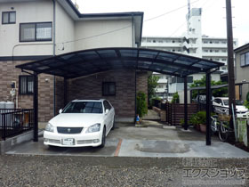 のカーポート レイナツインポートグラン　積雪〜20cm対応 施工例