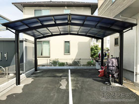 のカーポート レイナポートグラン M合掌　積雪〜20cm対応 施工例