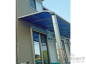 のテラス屋根 プレシオステラス R型 テラスタイプ 連棟　積雪〜20cm対応 施工例