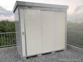 の物置・屋外倉庫 ネクスタ 一般型 2210×1370×2020 NXN-30S-FW 施工例