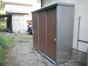 の物置・屋外倉庫 エスモ 一般型 （ESE-1907A） 施工例