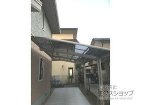 のカーポート ネスカR (ラウンドスタイル) 積雪〜20cm対応 施工例