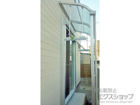 のテラス屋根 スピーネ R型 テラスタイプ 単体 積雪〜20cm対応 施工例