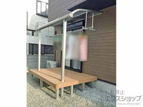 のテラス屋根 ヴェクターテラス R型 テラスタイプ 単体 積雪〜20cm対応 施工例