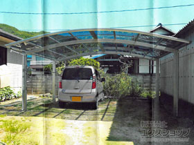 のカーポート レイナツインポートグラン　積雪〜20cm対応 施工例