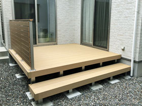 のウッドデッキ リウッドデッキ 200 施工例