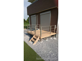 のウッドデッキ リウッドデッキ 200 施工例