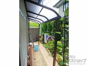 のテラス屋根 ヴェクターテラス R型 テラスタイプ 単体 積雪〜20cm対応 施工例