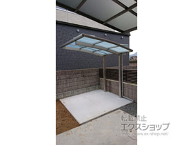 のサイクルポート・駐輪場 レイナポートグランミニ 積雪〜20cm対応 施工例