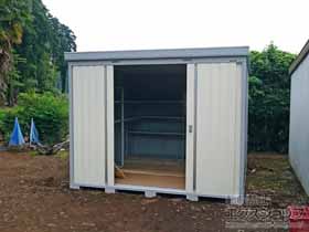 の物置・屋外倉庫 ネクスタ 一般型 3050×3050×2375（NXN-95H） NXN-95H-FW 施工例
