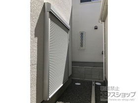 の窓シャッター 【特注】リフォームシャッター イタリヤ 手動式 施工例