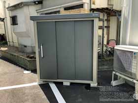 の物置・屋外倉庫 エスケーエイト SK8-70 一般型 1800×1200×1940 SK8-70-GK 施工例