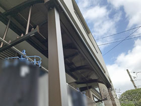 のテラス屋根 ヴェクターテラス R型 テラスタイプ 単体 積雪〜20cm対応 施工例