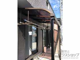 のテラス屋根 ヴェクターテラス R型 テラスタイプ 単体 積雪〜20cm対応 施工例