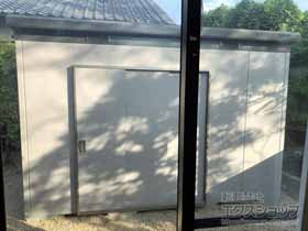 の物置・屋外倉庫 ナイソー 一般型 3620×2460×2440（SMK-90H） SMK-90H 施工例