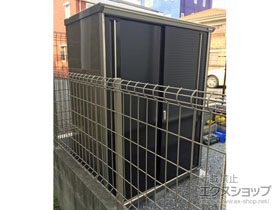 の物置・屋外倉庫 ナイソーシスター　1520×720×1903 KMW-157E-P 施工例