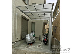 のカーポート ニューマイリッシュ 逆勾配 前下がり 積雪〜20cm対応 施工例