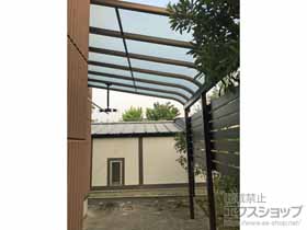 のテラス屋根 ヴェクターテラス R型 テラスタイプ 単体 積雪〜20cm対応 施工例