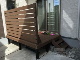 のウッドデッキ マージウッドデッキ 施工例