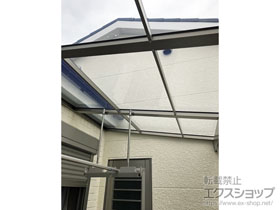 のバルコニー・ベランダ屋根 スピーネ Ｒ型 屋根タイプ 単体 積雪〜20cm対応 施工例