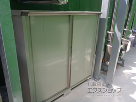 の物置・屋外倉庫 グランプレステージジャンプ 1695×900×1600（GP-179B-F） GP-179B-F-MW 施工例